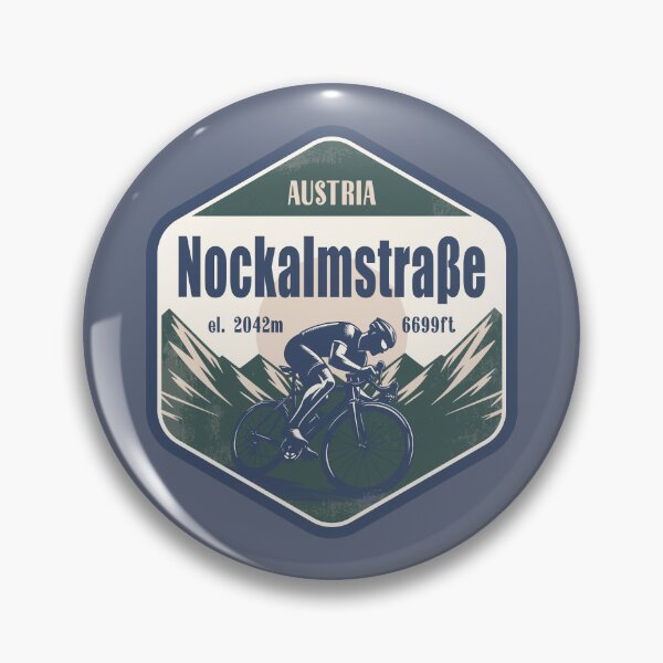 Artikelvorschau, Nockalmstraße Österreich Radfahren Berg Design entworfen und verkauft von CynthiaGraphics.