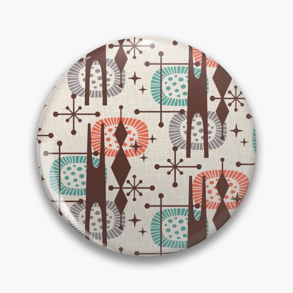 Item preview, Retro Mid Century Modern Atomic Age Pattern designed and sold by tonymagnerart.
