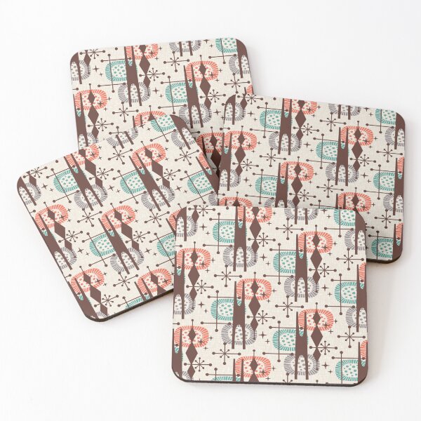 Item preview, Retro Mid Century Modern Atomic Age Pattern designed and sold by tonymagnerart.