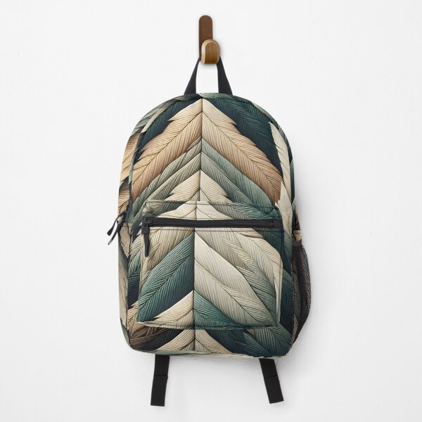 Item preview, Herringbone Muted green and beige designed and sold by BlackCatspet1.