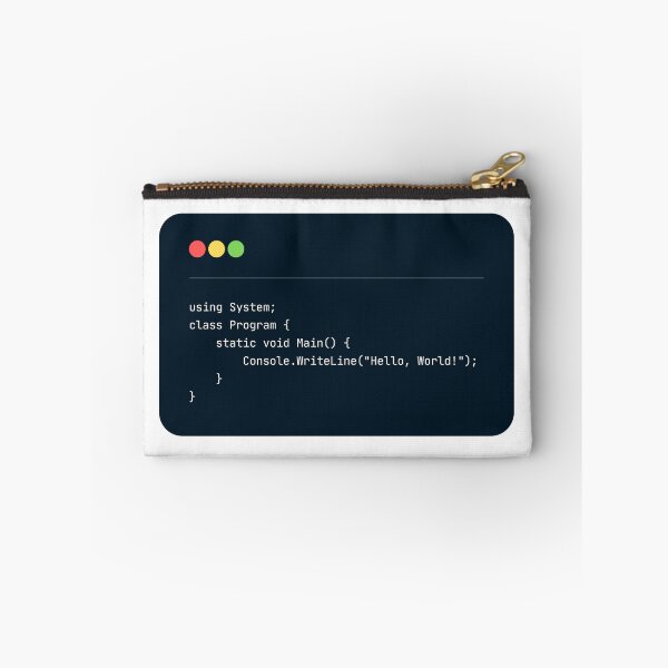 Item preview, C# Hello World Sticker designed and sold by magica-design.