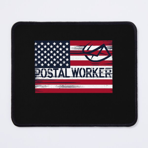 Item preview, Postal Worker Day USA American Flag US Mail Carrier designed and sold by Dressed For Duty.