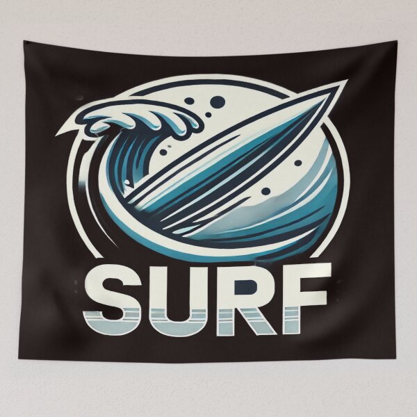 Item preview, Surf logo v43 designed and sold by cj-digital.