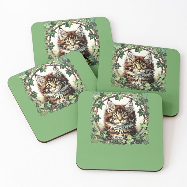 Item preview, Brown Tabby Maine Coon designed and sold by FrictionMaxxing.
