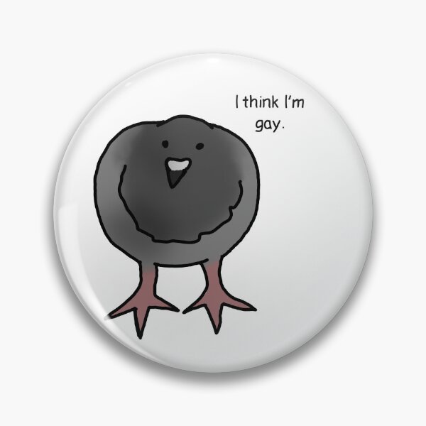 Item preview, Gay Awareness Pigeon Design designed and sold by VictorianVampyr.