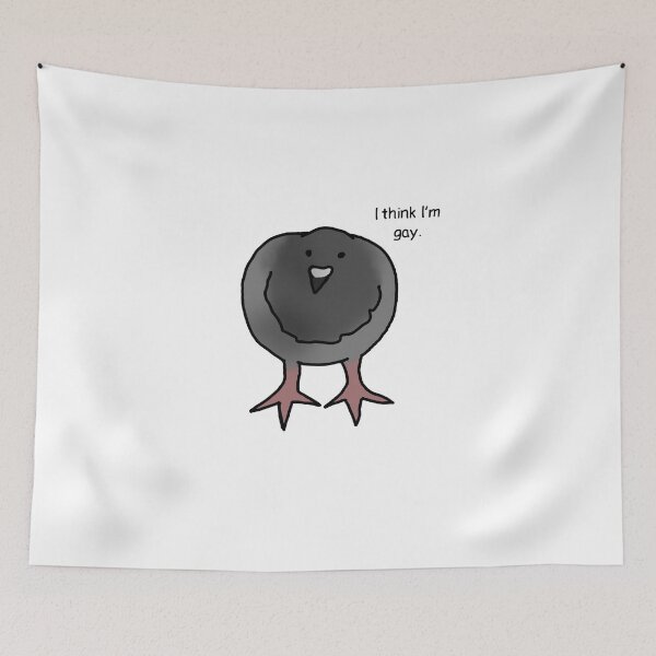 Item preview, Gay Awareness Pigeon Design designed and sold by VictorianVampyr.