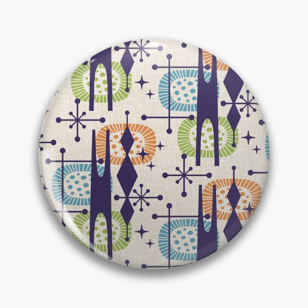 Item preview, Retro Mid Century Modern Atomic Age Pattern designed and sold by tonymagnerart.