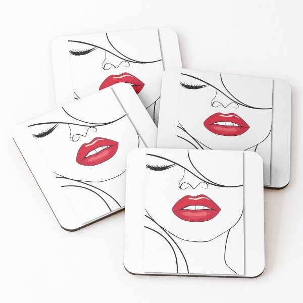 Item preview, Red lips  designed and sold by RedCircleArt.