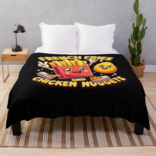 Item preview, Funny Fast Food Foodie French Fries And Chicken Nuggets designed and sold by Dressed For  Duty.