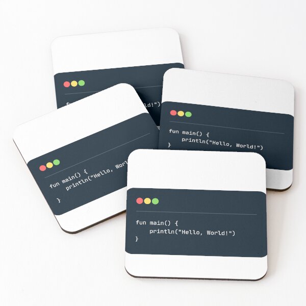 Item preview, Kotlin Hello World  designed and sold by magica-design.