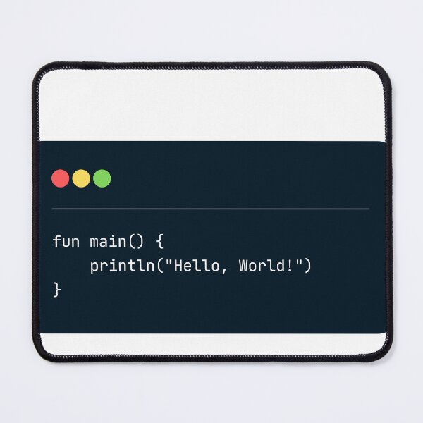 Item preview, Kotlin Hello World  designed and sold by magica-design.