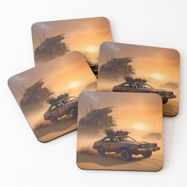 Item preview, post-apocalyptic vehicle designed and sold by StickerArt Shop.