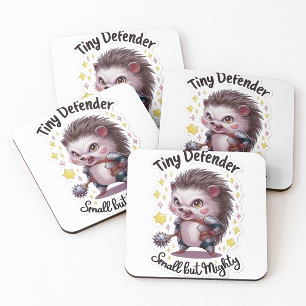 Item preview, tiny defender designed and sold by The Enthousiaste.