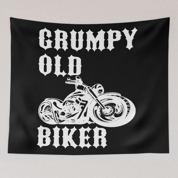Item preview, Grumpy old Biker 2 designed and sold by ianearthcore.