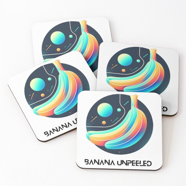 Item preview, Banana unpeeled - modernist banana style designed and sold by Funny-Banana.