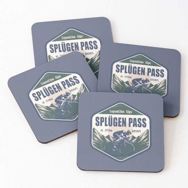 Item preview, Splugen Pass Italy-Switzerland Cycling Mountain Design designed and sold by CynthiaGraphics.