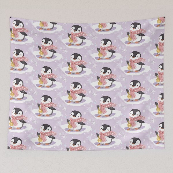 Item preview, SINGING | SNOW | PENGUIN designed and sold by MUDUGAMU.