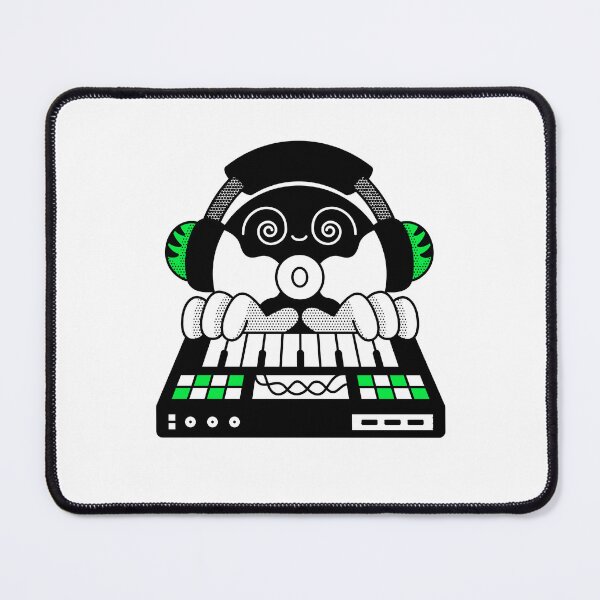 Artikelvorschau, Trance-DJ auf Synthe entworfen und verkauft von TechnoWear.