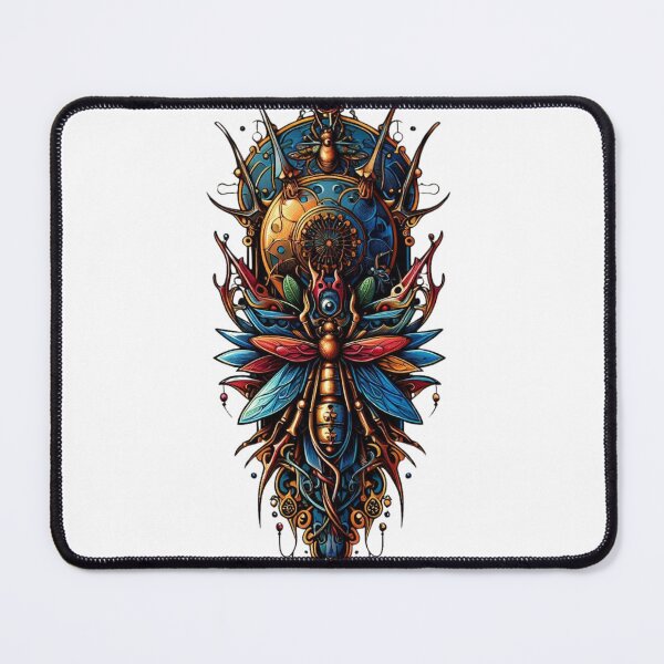 Item preview, Vintage Tattoo Scarab Anthurium - Classic Nature Inspired Artwork designed and sold by MiszungART.