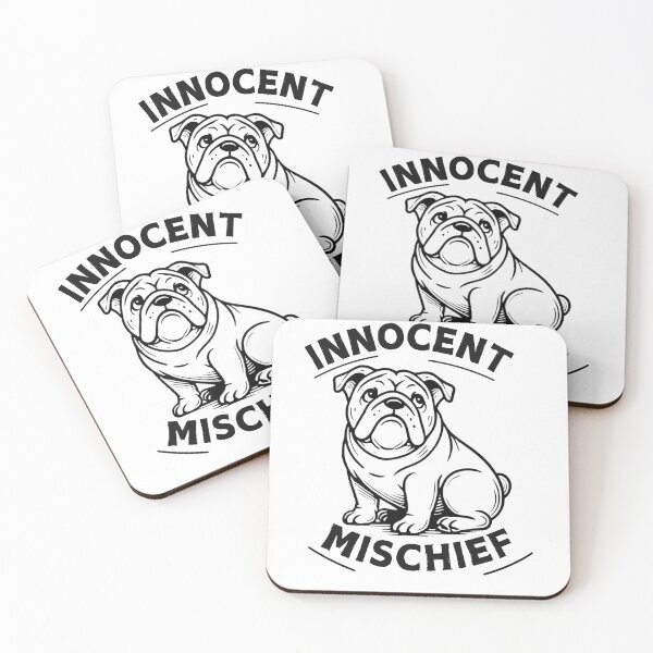 Item preview, Innocent Bulldog Mischief Design designed and sold by Tommy Studio.