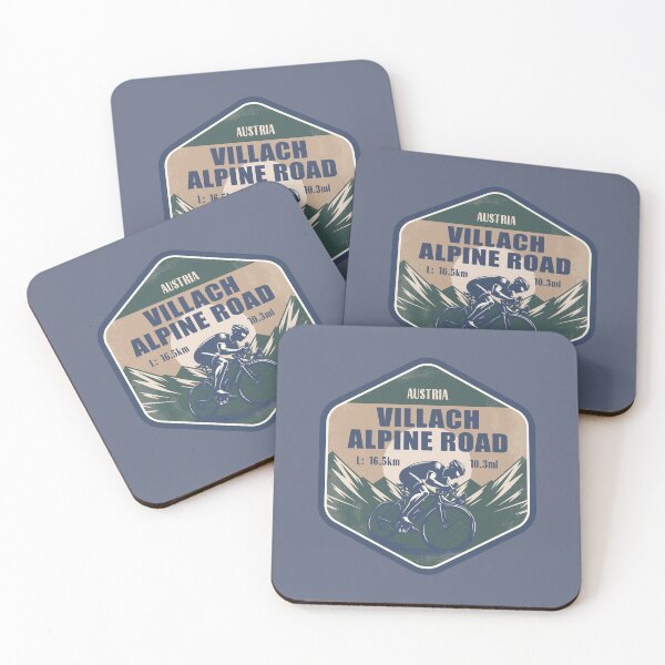 Item preview, Villach Alpine Road Austria Cycling Mountain Design designed and sold by CynthiaGraphics.