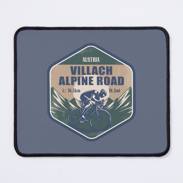 Item preview, Villach Alpine Road Austria Cycling Mountain Design designed and sold by CynthiaGraphics.