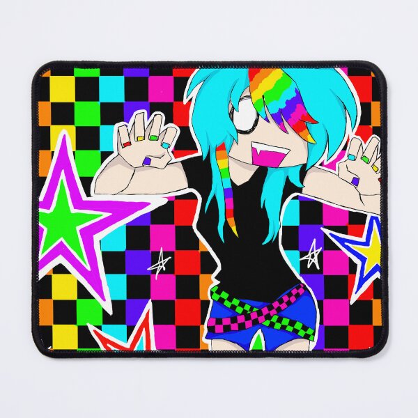 Item preview, Colourful rainbow scene girl designed and sold by Skumew.