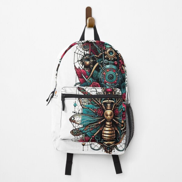 Item preview, Vintage Tattoo Scarab & Skull Anthurium - Classic Nature Inspired Artwork designed and sold by MiszungART.