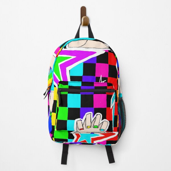 Item preview, Colourful rainbow scene girl  designed and sold by Skumew.