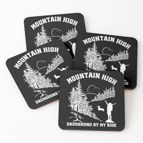 Item preview, Mountain High, Dachshund By My Side, Dachshund mama - Adventure Deisgn designed and sold by Teez Haven.