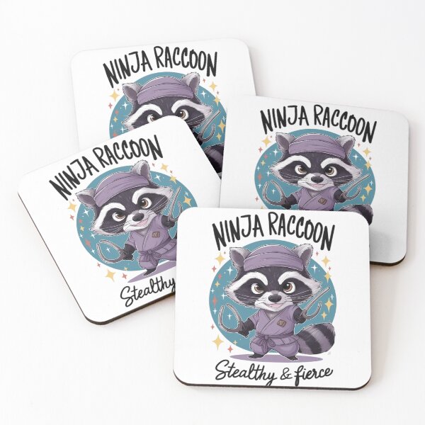 Item preview, ninja raccoun designed and sold by The Enthousiaste.