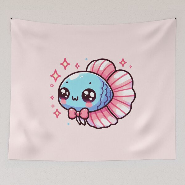 Item preview, Cute Betta Fish  designed and sold by stylishdzign.