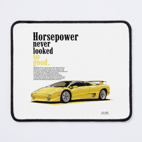 Item preview, Diablo VT - Horsepower Never Looked So Good designed and sold by kuyoart.