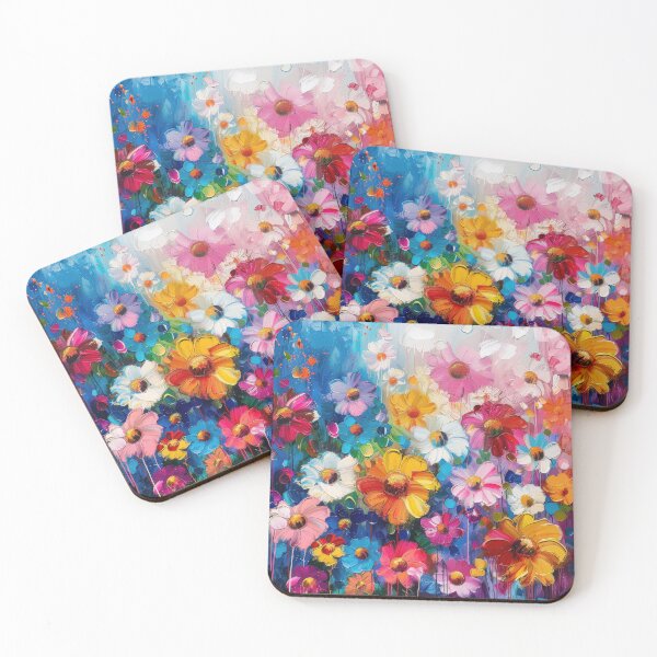 Item preview, Colorful Flowers Painting designed and sold by brandway.