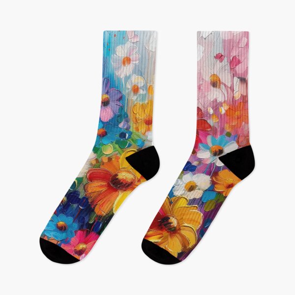 Item preview, Colorful Flowers Painting designed and sold by brandway.