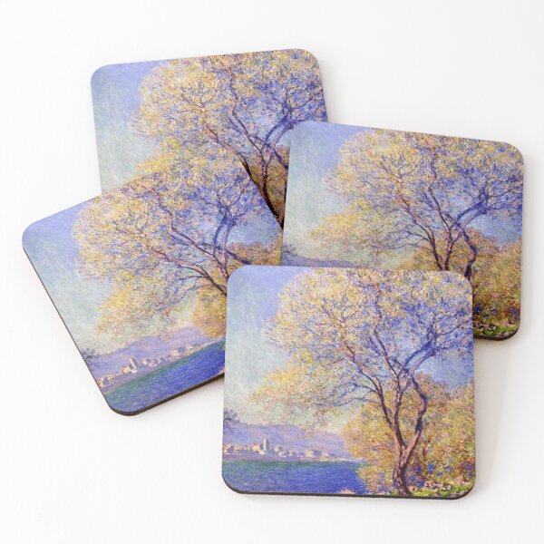 Item preview, Antibes Seen from the Salis Gardens Claude Monet Painting designed and sold by ArtUnova.