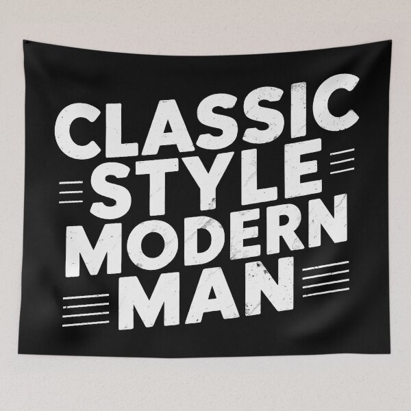Item preview, Classic Style Modern Man Gentleman designed and sold by Quirky Shirts.