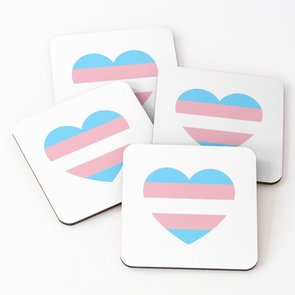 Item preview, Transgender heart  designed and sold by Starfox120.