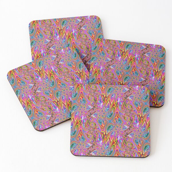 Item preview, Abstract Smudged Melting Fractal Flowers 23 designed and sold by SXW Designs.
