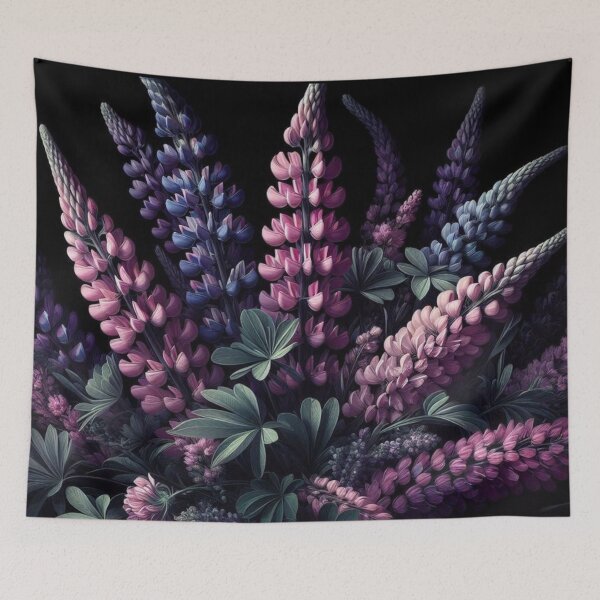 Item preview, Lupine Flowers designed and sold by Myra365Art.