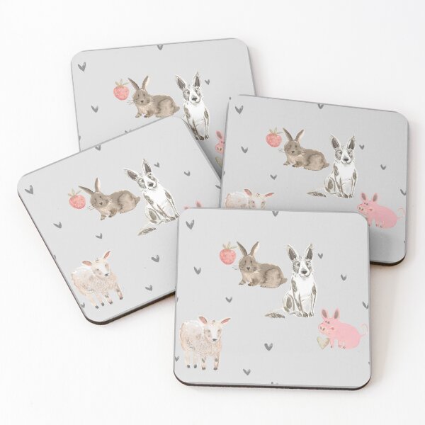 Item preview, Cute farm animals designed and sold by HandmadeMood.