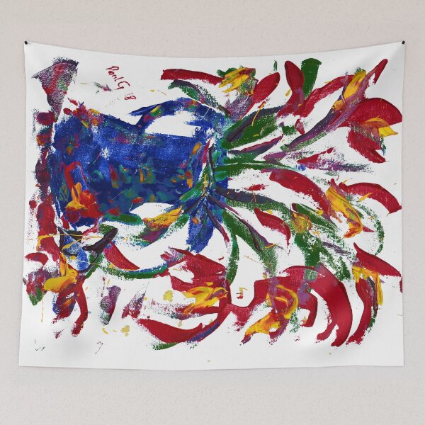 Item preview, Flowers in Vase - Acrylic designed and sold by Paul Gilbert.