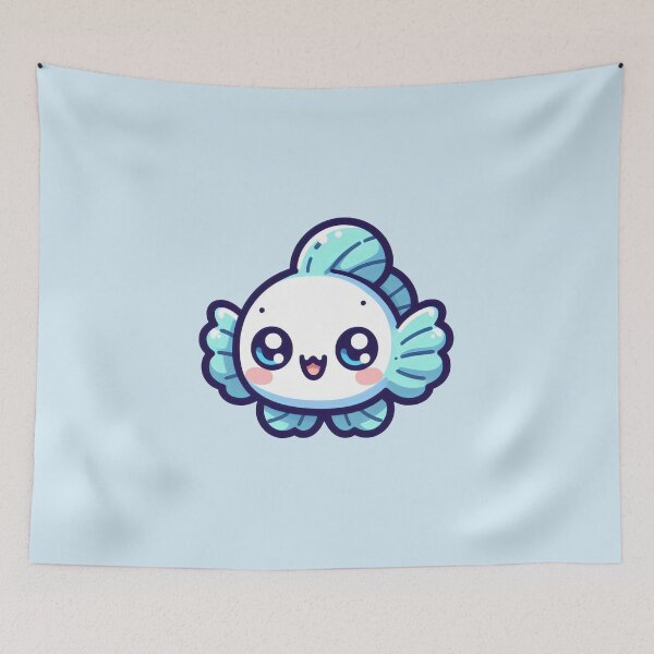 Item preview, Cute Betta Fish  designed and sold by stylishdzign.