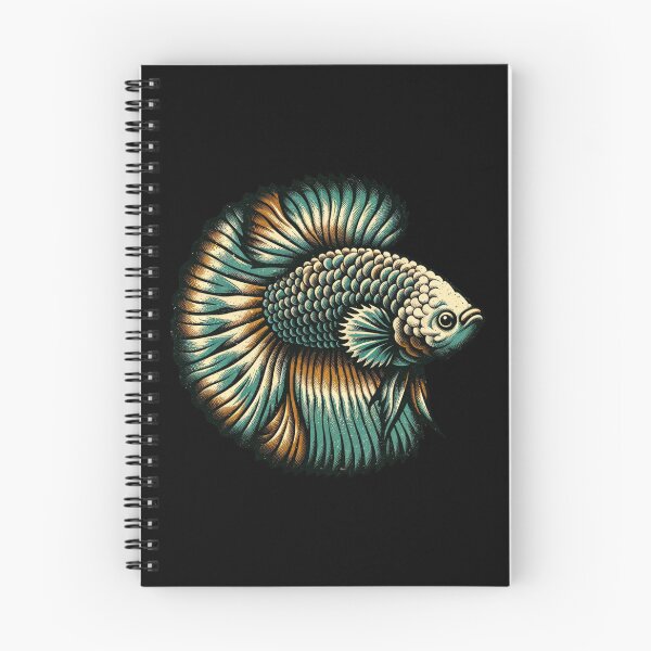 Item preview, Vintage Betta Fish designed and sold by ReefVibe.