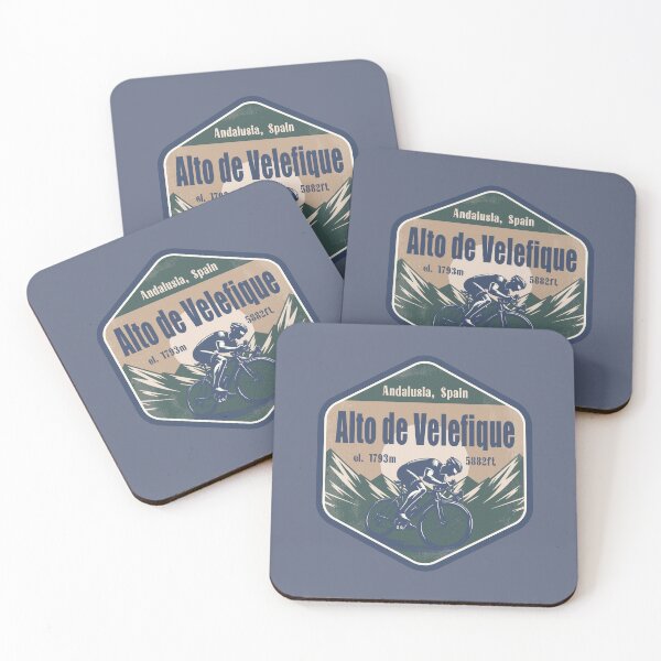 Item preview, Alto de Velefique Spain Cycling Mountain Design designed and sold by CynthiaGraphics.