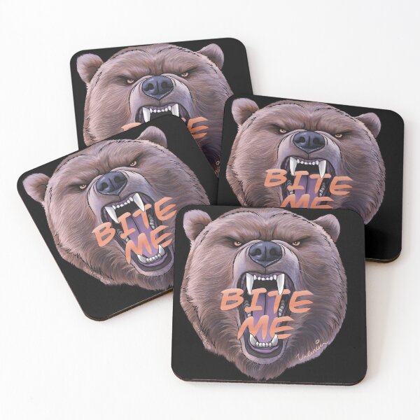Item preview, Bite Me Bear designed and sold by Stephanie Valencia.
