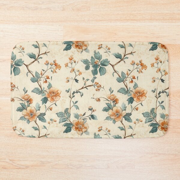 Item preview, Floral Pattern Wallpaper designed and sold by brandway.