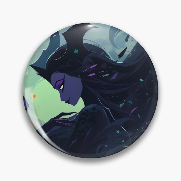 Item preview, Maleficent Inspired Artwork - Two Faces designed and sold by roll4fun.