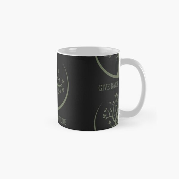 Give Back to Nature - Green Logo Classic Mug