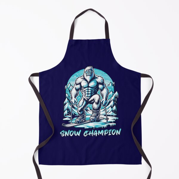 Item preview, SNOW CHAMPION, SKIING DAD, DAD SKIING, YETI designed and sold by PRINYOS.